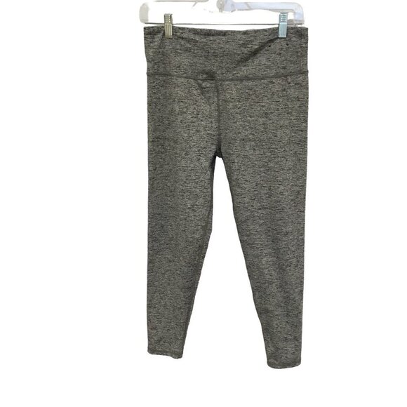 IBody Leggings Yoga 7/8 Length in Heather Gray Women's Size Large Activewear Gym - Picture 1 of 5